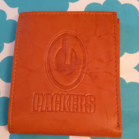 PACKERS GENUINE LEATHER WALLET - Picture 1 of 3